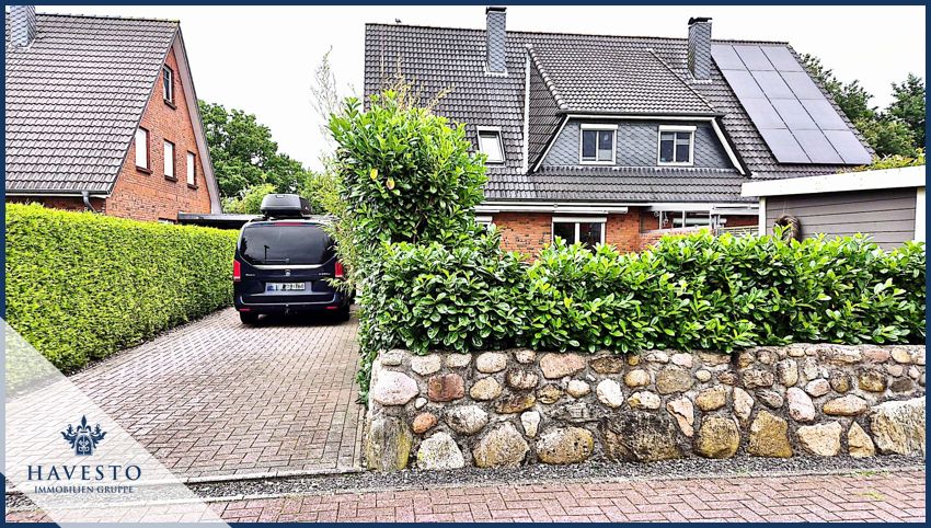 Blick auf das tolle Familiendomizil